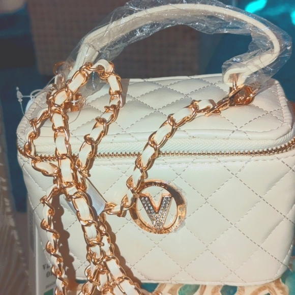 Valentino Orlando white and gold Crossbody - NWT - Picture 9 of 11